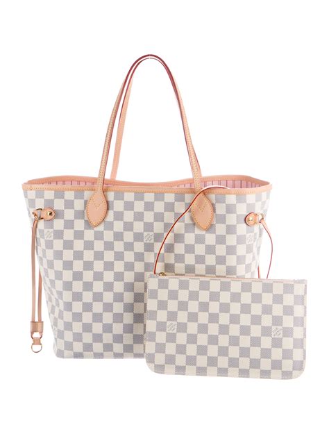 louis vuitton damier azur neo neverfull mm|louis vuitton neverfull braided strap.